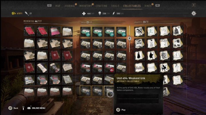 This recording is automatically added to your inventory after the Wall of Valor: Missing in Action sidequest - Dying Light 2: Recordings (The Wharf) - list of all - The Wharf - Dying Light 2 Guide