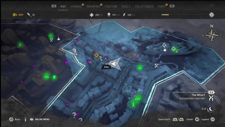 6 - Dying Light 2: Graffiti Tags (The Wharf) - list of all - The Wharf - Dying Light 2 Guide