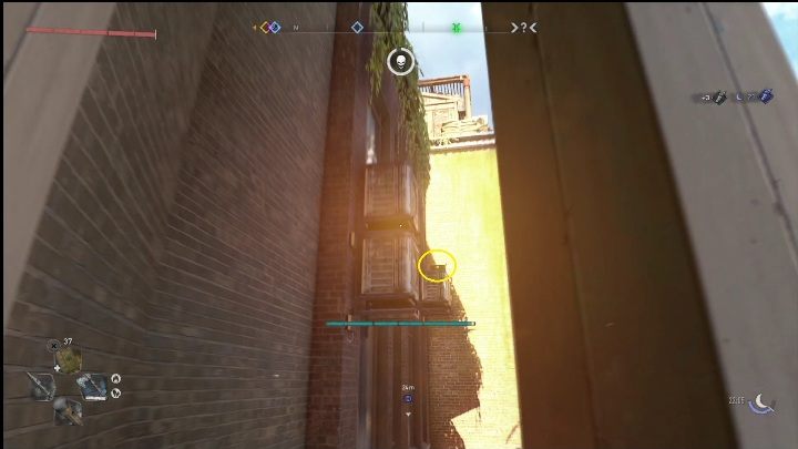 This graffiti can be found right next to the dark hollow in the southern part of The Wharf - Dying Light 2: Graffiti Tags (The Wharf) - list of all - The Wharf - Dying Light 2 Guide