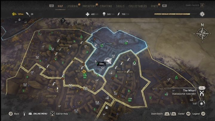 12 - Dying Light 2: Graffiti Tags (The Wharf) - list of all - The Wharf - Dying Light 2 Guide