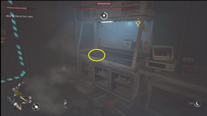 While exploring this side activity, you will reach a locked door that requires authorization - Dying Light 2: Recordings (Lower Dam Ayre) - list of all - Lower Dam Ayre - Dying Light 2 Guide