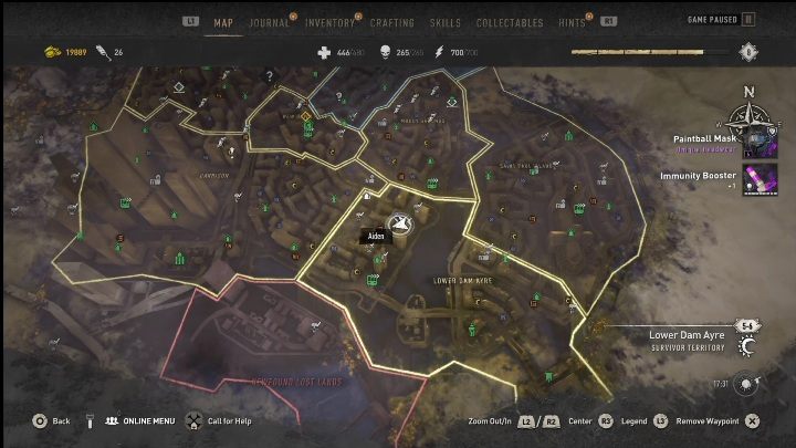 5 - Dying Light 2: Recordings (Lower Dam Ayre) - list of all - Lower Dam Ayre - Dying Light 2 Guide