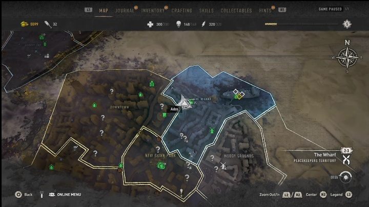 1 - Dying Light 2: Inhibitors (The Wharf) - list of all - The Wharf - Dying Light 2 Guide