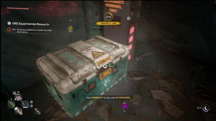 The last inhibitor in this location (GRE Experimental Research) - Dying Light 2: Inhibitors (The Wharf) - list of all - The Wharf - Dying Light 2 Guide