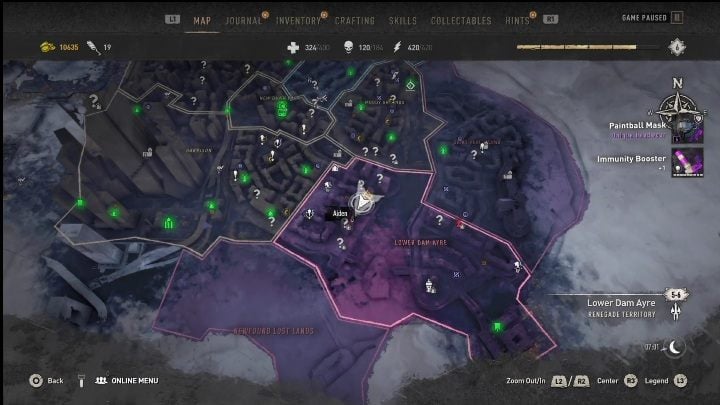 4 - Dying Light 2: Inhibitors (Lower Dam Ayre) - list of all - Lower Dam Ayre - Dying Light 2 Guide