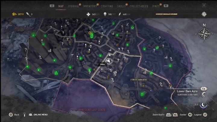 7 - Dying Light 2: Inhibitors (Lower Dam Ayre) - list of all - Lower Dam Ayre - Dying Light 2 Guide