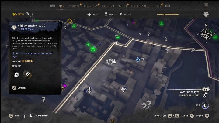 8 - Dying Light 2: Inhibitors (Lower Dam Ayre) - list of all - Lower Dam Ayre - Dying Light 2 Guide