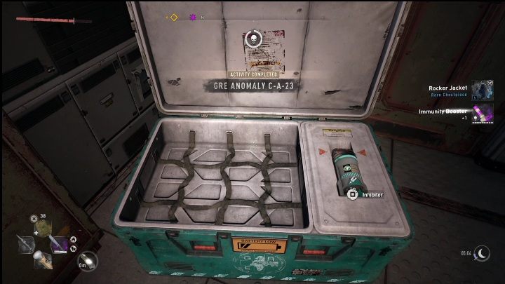 When the fight is over, climb onto the container and open the hatch - Dying Light 2: Inhibitors (Lower Dam Ayre) - list of all - Lower Dam Ayre - Dying Light 2 Guide