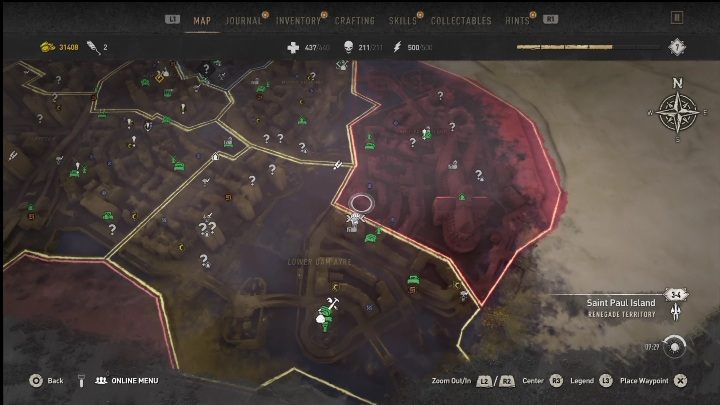 25 - Dying Light 2: Inhibitors (Lower Dam Ayre) - list of all - Lower Dam Ayre - Dying Light 2 Guide