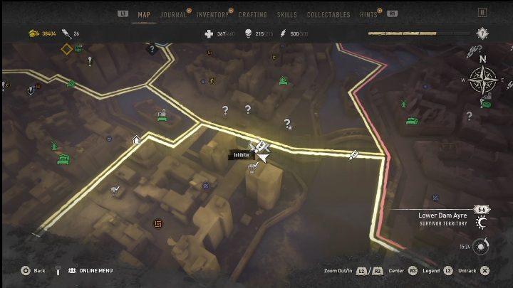 32 - Dying Light 2: Inhibitors (Lower Dam Ayre) - list of all - Lower Dam Ayre - Dying Light 2 Guide