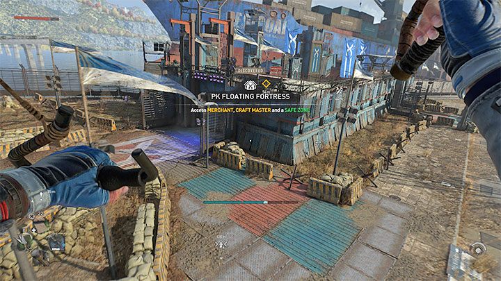 Travel to the port in The Wharf district - Dying Light 2: Welcome On Board- walkthrough - Story quest - Dying Light 2 Guide