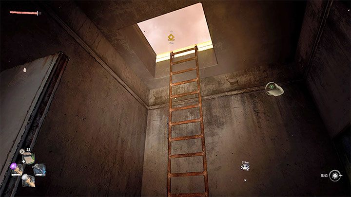 You can get to the roof directly from the collector's apartment - use the lockpicks on the door in the apartment to get to the ladder - Dying Light 2: Welcome On Board- walkthrough - Story quest - Dying Light 2 Guide