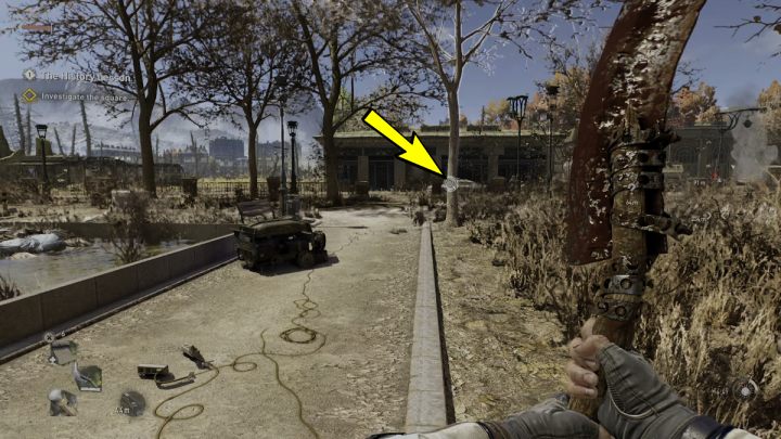 Examine all the plaques in front of the monument and the tree in the eastern part of the square - Dying Light 2: The History Lesson - walkthrough - Side quests - Dying Light 2 Guide