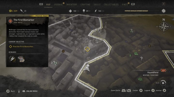 3 - Dying Light 2: The First Biomarker - walkthrough - Side quests - Dying Light 2 Guide
