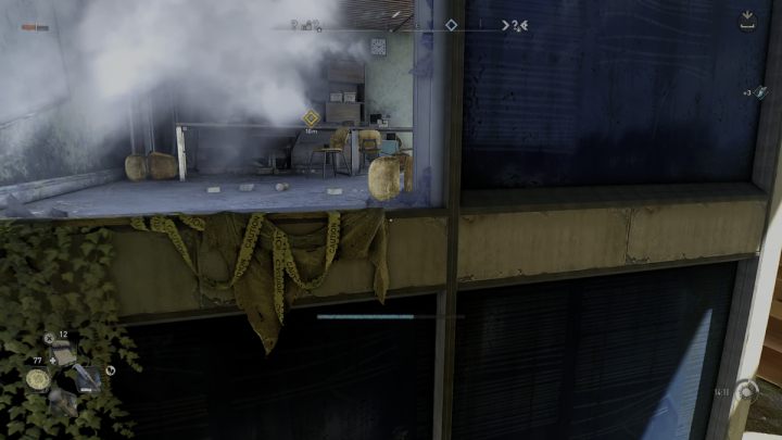 Turn left and look up - Dying Light 2: The First Biomarker - walkthrough - Side quests - Dying Light 2 Guide