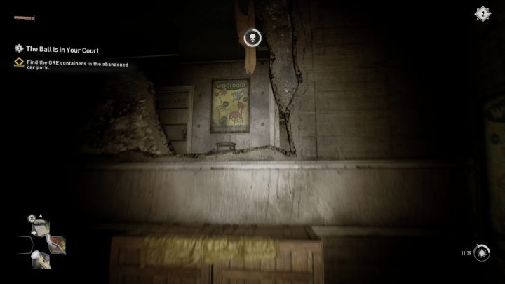 Climb the stairs and jump through the hole in the wall to the upper floor - Dying Light 2: The Ball is in Your Court - walkthrough - Side quests - Dying Light 2 Guide