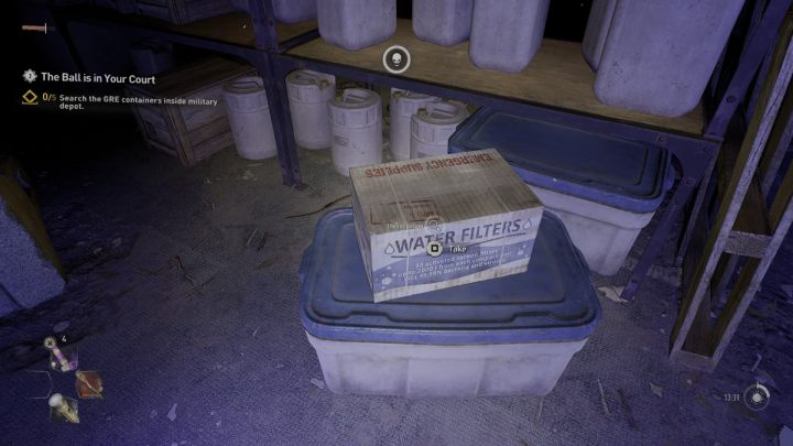 Next to the generator, you will find water filters - Dying Light 2: The Ball is in Your Court - walkthrough - Side quests - Dying Light 2 Guide