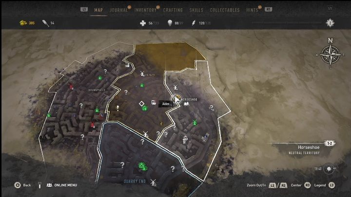 1 - Dying Light 2: Inhibitors (Horseshoe) - list of all - Horseshoe - Dying Light 2 Guide