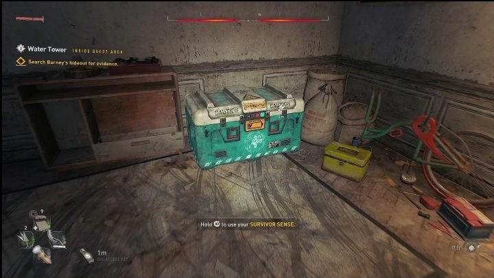 During the Water Tower mission, after activating the main tower, you will go to the abandoned building to look for the man - Dying Light 2: Inhibitors (Horseshoe) - list of all - Horseshoe - Dying Light 2 Guide