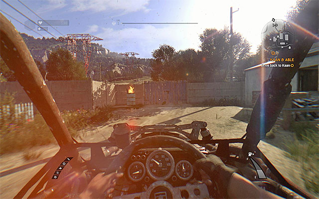 Destroy the blue wooden gate - Kaan & Able | Main story - Main story - Dying Light: The Following Game Guide