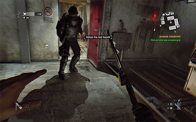 The last bandit is watching over Ali - Gaining Credence | Main story - Main story - Dying Light: The Following Game Guide