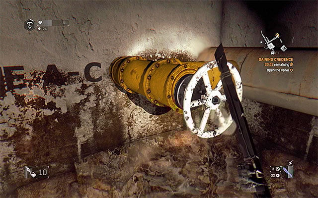 Continue to drive along the pipeline until you reach a small building - Gaining Credence | Main story - Main story - Dying Light: The Following Game Guide