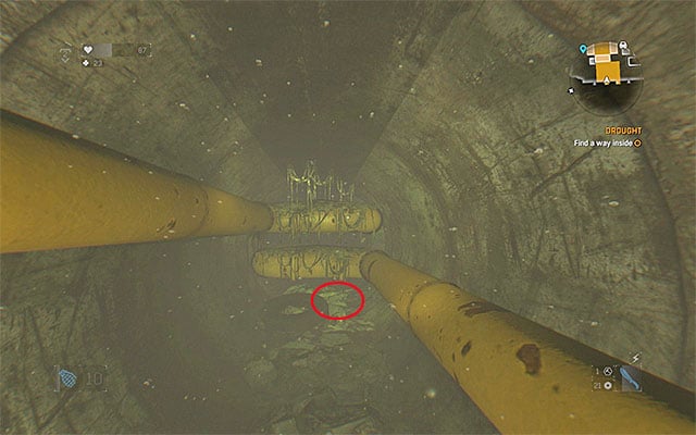 Pumping station - This collectible is in one of the tunnels under the pumping station - Racing Trophies | Secrets - Secrets and Achievements - Dying Light: The Following Game Guide