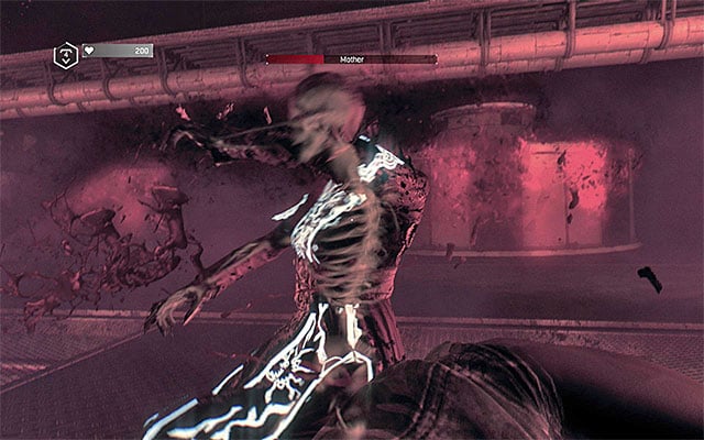 Attack the mother with your claws. - How to defeat the Mother (the final boss)? | Side quests - Other locations - Other locations | Side Quests - Dying Light: The Following Game Guide