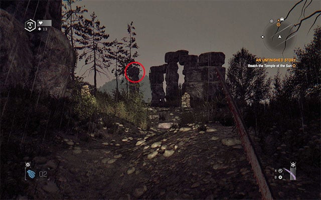 Mask 16 - the mask can be found near the Temple of the Sun, located in the southern part of the map - Masks | Secrets - Secrets and Achievements - Dying Light: The Following Game Guide