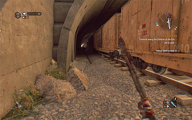 Entrance to an example hive - on the map, they have been marked with red icons - Changes in the bestiary | Additional novelties of The Following - Additional Novelties of The Following - Dying Light: The Following Game Guide