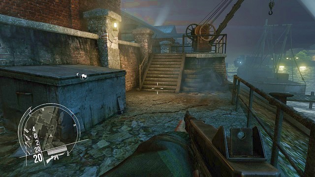 Youre already on the enemy frontlines. Be quiet... - Additional Mission - Saint-Nazaire - Singleplayer campaign mode - Enemy Front - Game Guide and Walkthrough