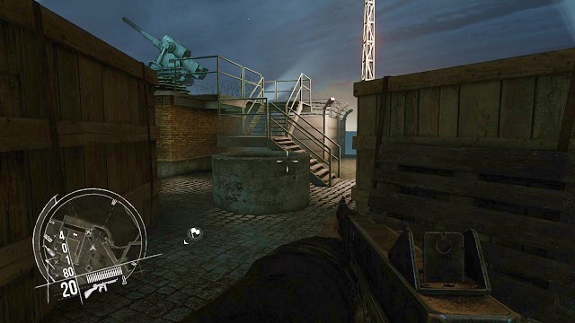 The first element of your little sabotage mission. - Additional Mission - Saint-Nazaire - Singleplayer campaign mode - Enemy Front - Game Guide and Walkthrough