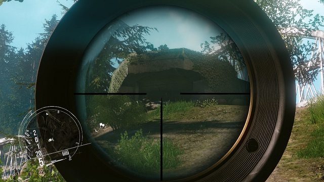 I can see you, you cant see me. - Mission 5 - Sabotage in Loue Valley - The single player campaign mode - Enemy Front - Game Guide and Walkthrough