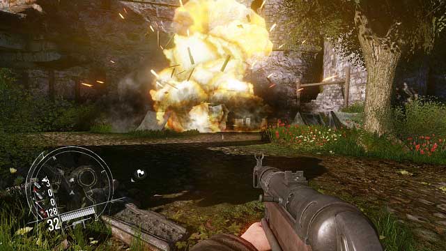 Pyrotechnics is my trade. - Mission 5 - Sabotage in Loue Valley - The single player campaign mode - Enemy Front - Game Guide and Walkthrough