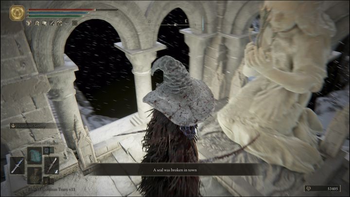 In the Liturgical City, you must interact with the Evergaol - Elden Ring: Sites of Grace (Miquellas Haligtree) - list of all - Elden Ring: Miquellas Haligtree - Elden Ring Guide