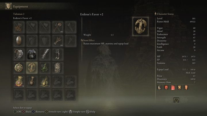 Talismans are one of the most important elements of your build in Elden Ring - Shadow of the Erdtree: How to prepare for the DLC? - Shadow of the Erdtree: FAQ - Elden Ring Guide