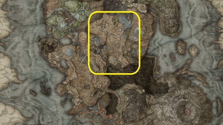 The aforementioned Scadu is located in the central part of the map - Shadow of the Erdtree: Where to go first? - Shadow of the Erdtree: FAQ - Elden Ring Guide
