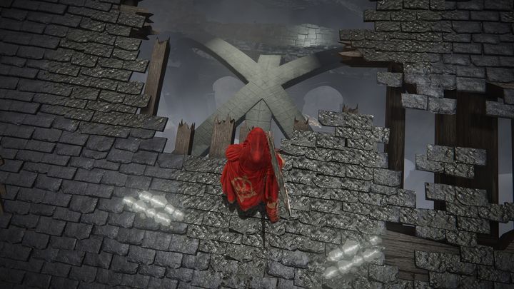 At the top you will notice a hole in the roof - Shadow of the Erdtree: Fire Knight Queelign quest walkthrough - Shadow of the Erdtree: Quests - Elden Ring Guide