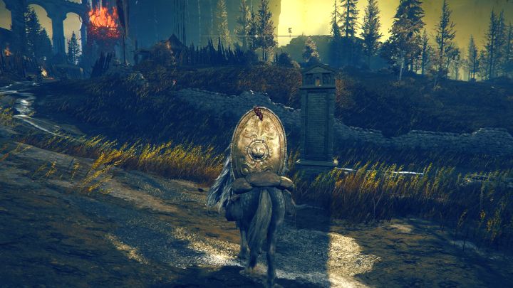 You will reach this obelisk by traveling north from the Highroad Cross place of grace - Shadow of the Erdtree: All Map Fragments locations - Shadow of the Erdtree: Secrets and Collectibles - Elden Ring Guide