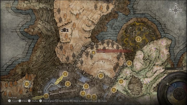 1 - Shadow of the Erdtree: All Sites of Grace in minor regions map - Shadow of the Erdtree: Secrets and Collectibles - Elden Ring Guide