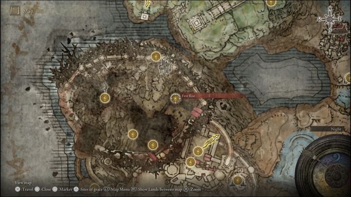 7 - Shadow of the Erdtree: All Sites of Grace in minor regions map - Shadow of the Erdtree: Secrets and Collectibles - Elden Ring Guide