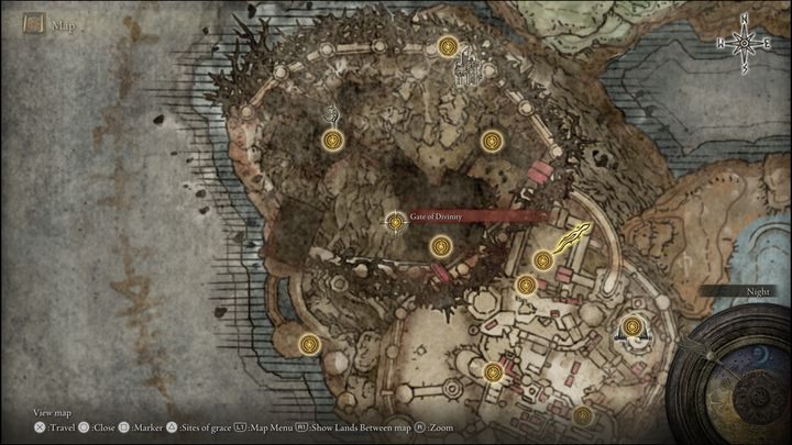 11 - Shadow of the Erdtree: All Sites of Grace in minor regions map - Shadow of the Erdtree: Secrets and Collectibles - Elden Ring Guide
