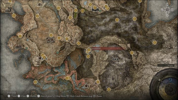 17 - Shadow of the Erdtree: All Sites of Grace in minor regions map - Shadow of the Erdtree: Secrets and Collectibles - Elden Ring Guide