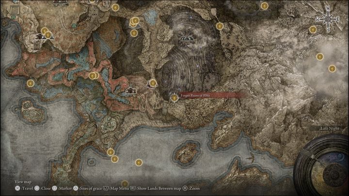 35 - Shadow of the Erdtree: All Sites of Grace in minor regions map - Shadow of the Erdtree: Secrets and Collectibles - Elden Ring Guide
