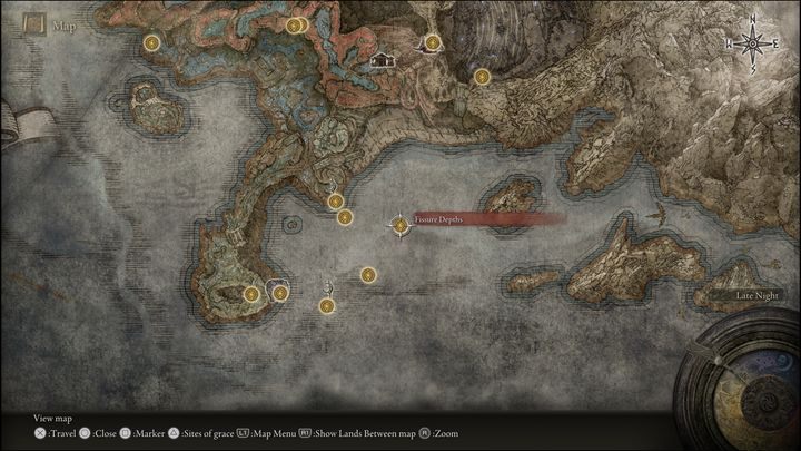 40 - Shadow of the Erdtree: All Sites of Grace in minor regions map - Shadow of the Erdtree: Secrets and Collectibles - Elden Ring Guide