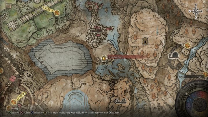 47 - Shadow of the Erdtree: All Sites of Grace in minor regions map - Shadow of the Erdtree: Secrets and Collectibles - Elden Ring Guide