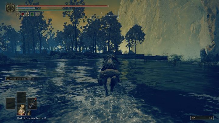 Head southeast until you reach another platform section with tombstones - Shadow of the Erdtree: How to reach the Abyssal Woods? - Shadow of the Erdtree: Secret locations - Elden Ring Guide