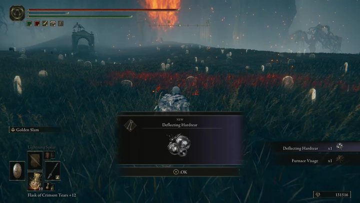All of the new crystal tears introduced in the DLC are dropped by Furnace Golems encounterd in various areas - Shadow of the Erdtree: How does the Deflecting Hardtear work? - Shadow of the Erdtree: FAQ - Elden Ring Guide