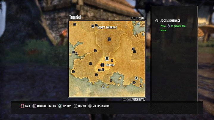 Houses that can be bought are primarily marked on the world map - ESO: Own house, property - how to buy? - Game guide - The Elder Scrolls Online Guide