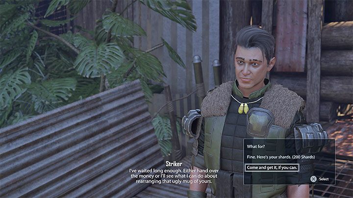 After 2 in-game days, be sure to save the game before approaching the main entrance to the Fort - Elex 2: Striker from the Fort - pay him or not? - Campaign and quests - Elex 2 Guide